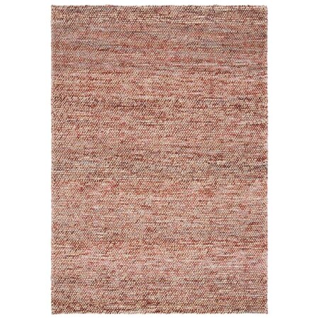 Safavieh 8 x 10 ft. Bohemian Hand Woven Rectangle Area Rug Natural & Pink BOH901U-8